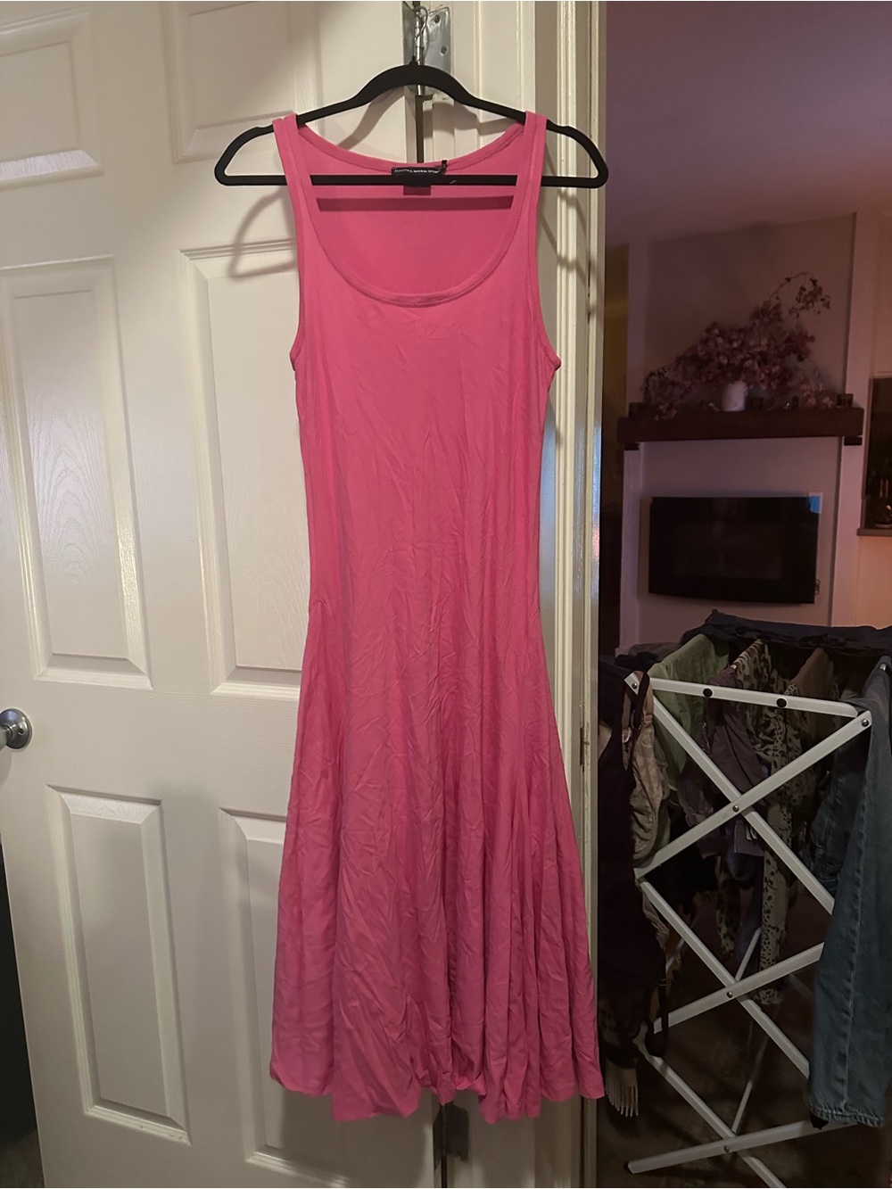 Ralph Lauren Sport Pink Cotton Maxi Dress M